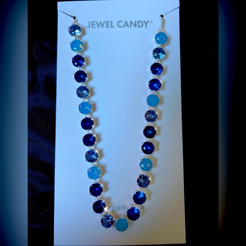 Blueberry Pie Jewel Candy Necklace